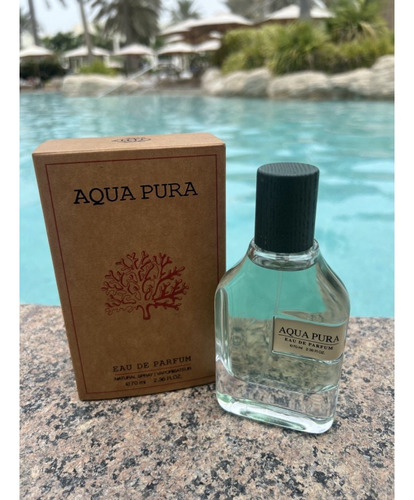 Aqua Pura Edp By Fragrance World 70ml Nicho Dubaí