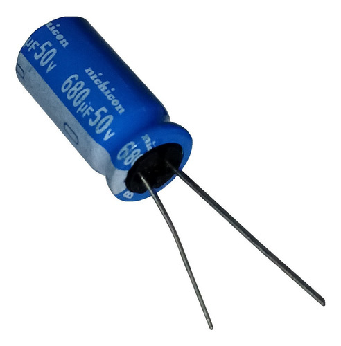 Capacitor 680 Uf 50v Filtro Condensador ( Paq. 6 Piezas )