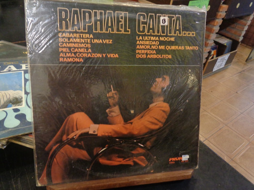 Raphael Canta Vinilo Usa W