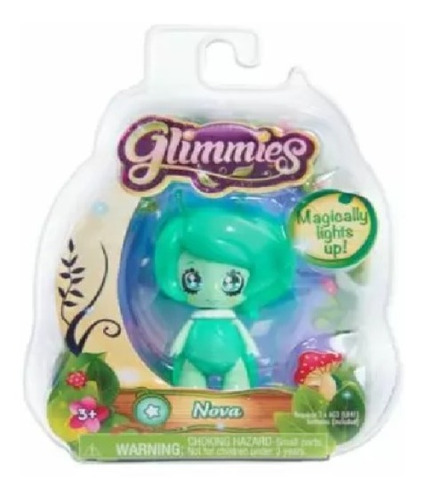 Muñeca Glimmies Hada Verde Nova Original