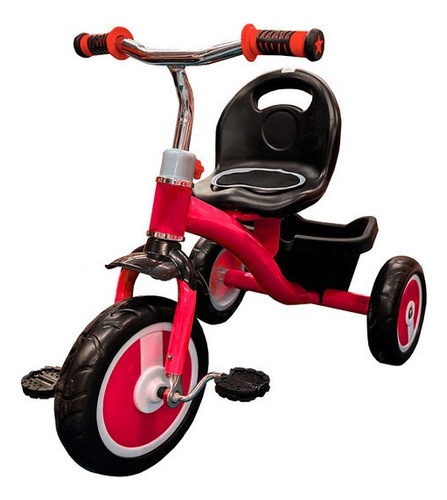 Triciclo Para Niños Sencillo Ts221 Rojo