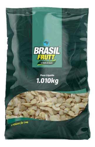 Amêndoa Laminada Sem Glúten Pacote 1,010kg Brasil Frutt