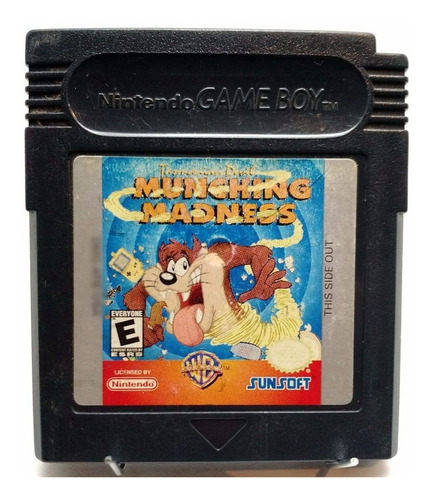Tazmanian Devil Munching Madness Gameboy Color