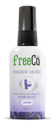 Odorizador Sanitário Lavanda Freecô 60ml