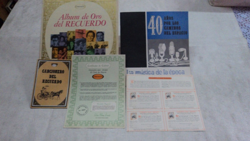 Album De Oro Del Recuerdo 1969 10 Lps Con Folletos Y Mas