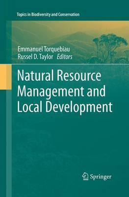 Libro Natural Resource Management And Local Development -...