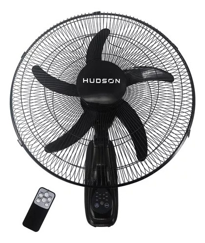 Ventilador De Pared Hudson 18 PuLG Control Remoto 5 Aspas