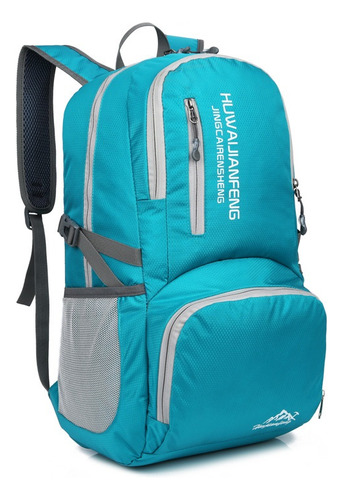 Mochila Deportiva Ultraligera Impermeable Plegable De 40l Y