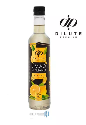 Xarope Gin Sabores 500ml Limão Siciliano