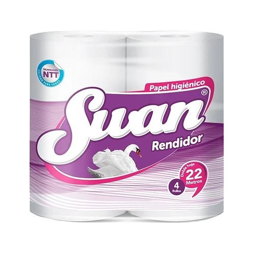 Confort Swan Rendidor 4 Rollos X 22mts