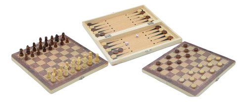 P Juego De Ajedrez 3 En 1, Tablero Plegable, Juguetes