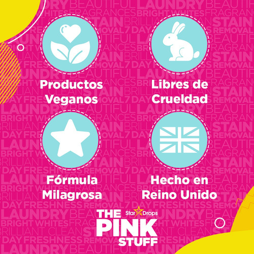 Quitamanchas Polvo Colores The Pink Stuff 1 Kg
