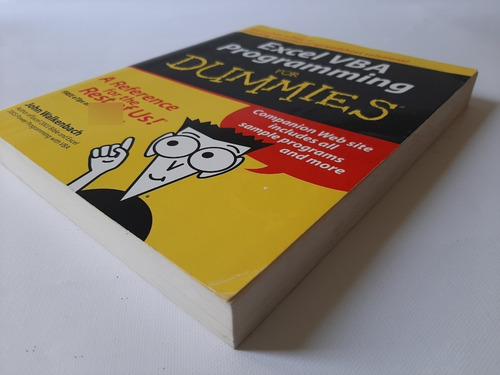 Libro Excel Vba Programming For Dummies (Usado)