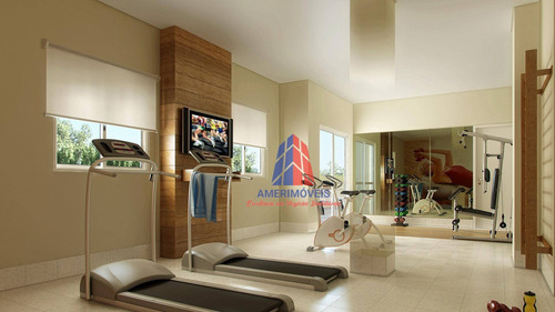 Apartamento Com 3 Dormitórios À Venda, 70 M² Por R$ 340.000 - Residencial Clube Colorê - Vila Belvedere - Americana/sp - Ap0452