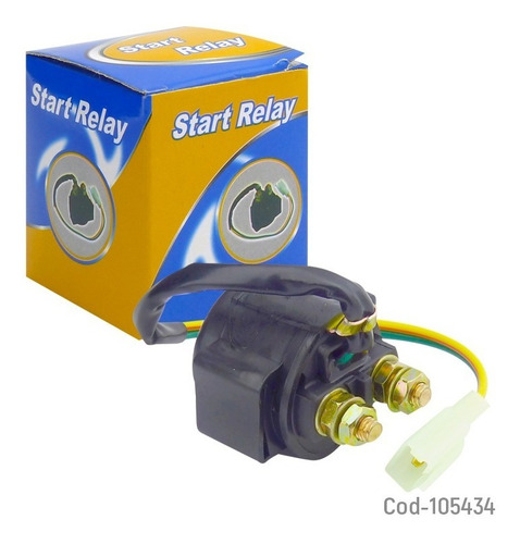 Chancho Solenoide De Partida Start Relay Para Moto, En Caja.