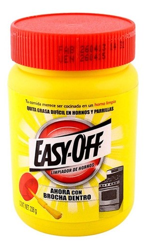 Desengrasante En Pasta Easy Off Hornos Y Cocinas 238g