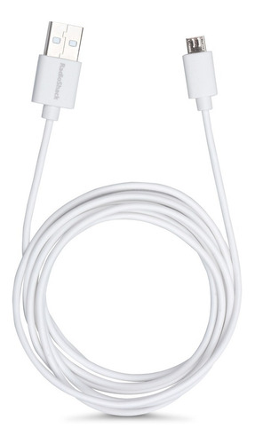Cable Micro Usb Radioshack (blanco, 1.80 M) | 71791
