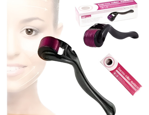 1 Derma Roller System 0.5mm Regenerador De Colageno