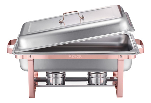 Juego De Platos Para Buffet Hafing Dish Vevor, 8 Litros, 2 U