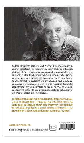 Libro El Tren Pasa Primero De Elena Poniatowska, Seix Barral