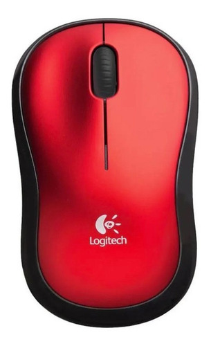 Mouse Logitech M185 Wireless Vermelho - S/fio
