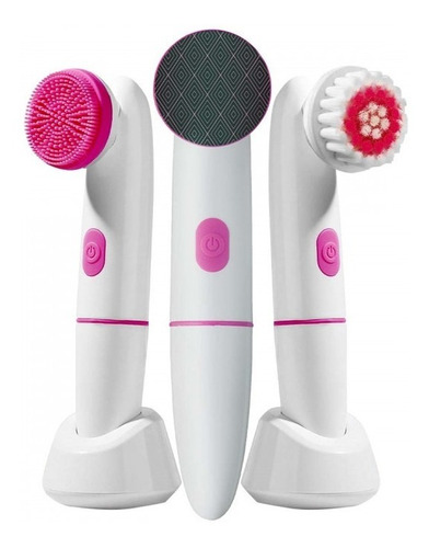Nano Pedi Touch Limpiador, Exfoliante Y Masajeador 3 En 1