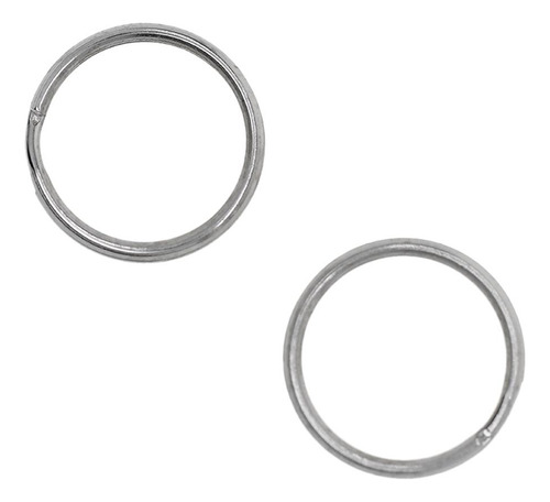50 Piezas De Hierro En Llavero Resultados Anillos Partidos