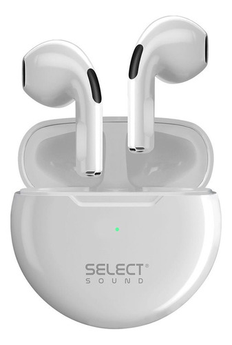 Audífonos Deportivos Select Sound Bth02 Bluetooth Color Blanco