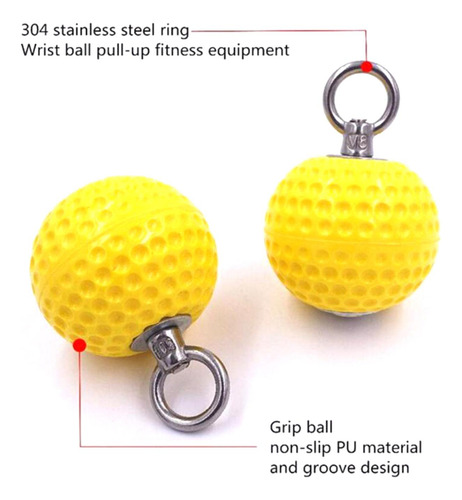 Bolas Sólidas Para Puxar Bolas Poderosas Com Ganchos 72mm