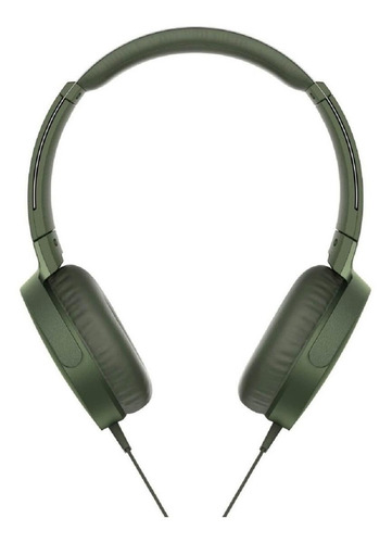 Imagen 3 de 3 de Audífonos Sony MDR-XB550AP verde
