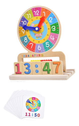 Reloj De Aprendizaje, Reloj Educativo Para Niños, Material