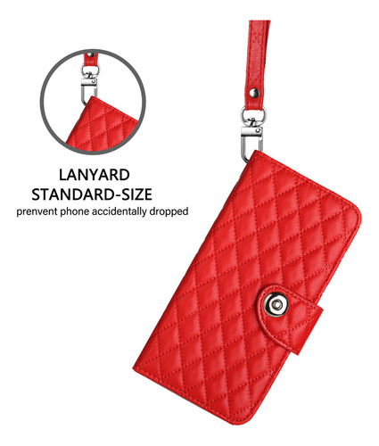 Funda De Piel Tipo Cartera Para Tarjetas Casefor Honor X7a X7b X7c