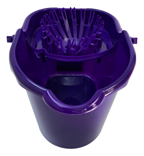 9 Cubeta Con Exprimidor D 10 Litros Exprime Facil La Bonita