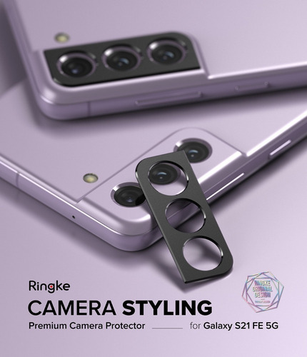 Vidrio Templado Camara Ringke Para Samsung S21 Fe 5g Pack X3