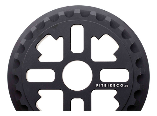 Plato Bmx Fit Bikeco ¡key Guard Profesional! 25t Negro