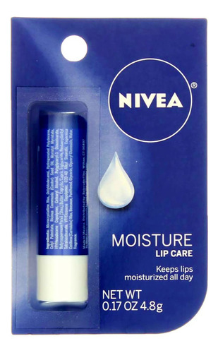 Nivea A Kiss Of Moisture Essential Lip Care 0.17 Oz (paquet.