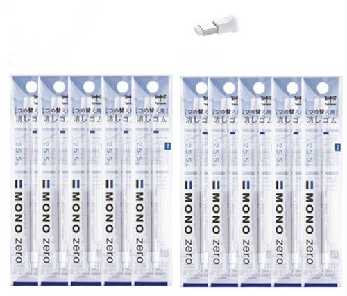 Tombow Mono Zero Pen-style Eraser (20 Refills, 2.5mm...