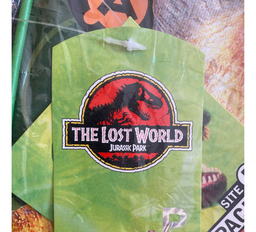 Mochila The Lost World Jurassic Park Original Sellada 1997!