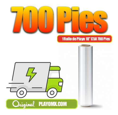 1 Rollo Playo, Emplaye,   18  C50 700 Pies - Full 