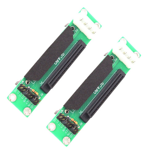 2x Adapt Ultra Scsi Ii/iii Lvd-se Hembra 80 Pin A 68