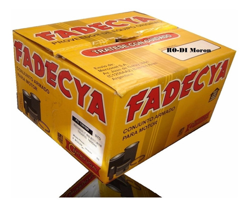 Conjunto Fadecya + B/ Aceite Renault 19-clio Energy 1.4cc.