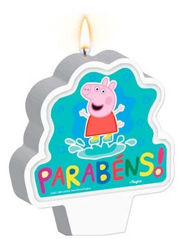 Vela Plana Festa Peppa Pig 