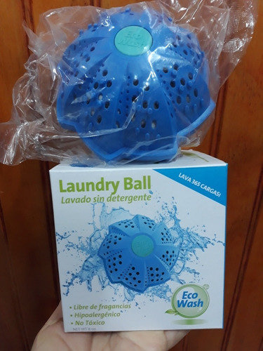 Oferta! Eco Wash Bola Lavadora Sin Químicos Rinde Min 1 Año 