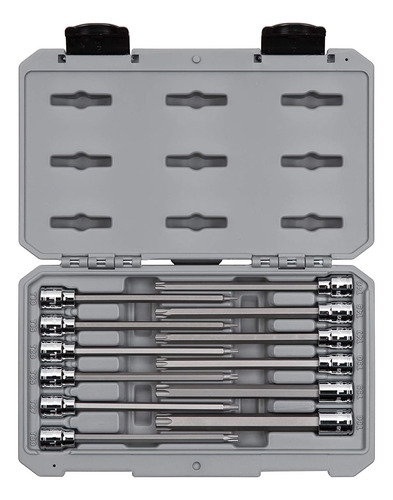 Juego De Dados Largos Torx Punta De 3/8 De Pulgada, 12 ...