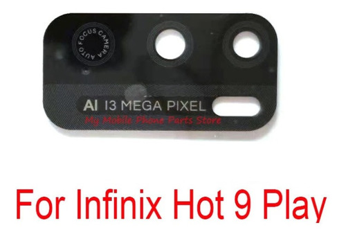 Vidrio Lente De Camara Infinix Hot 9 Play Tienda Fisica 