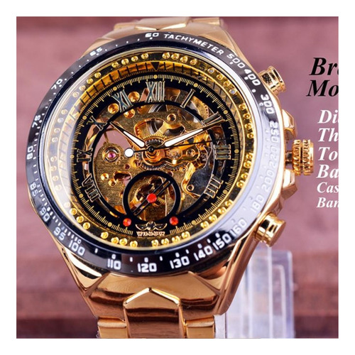 M Winner 8067 Reloj Mecánico Esqueleto De Moda