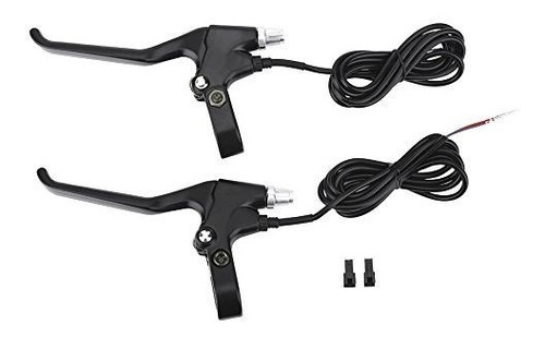 Bike Brakes Lever, Durable 2 Wires Left & Right E-bike Bicyc