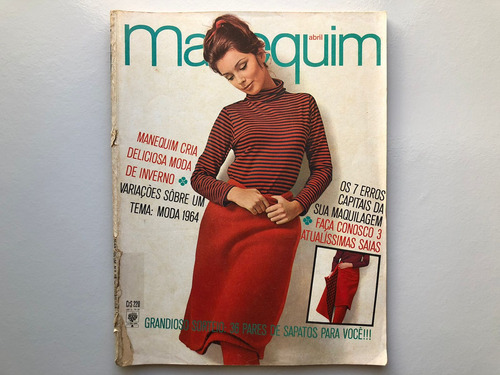 Revista Manequim, Número 58, Abril 1964, Moda (Usado)