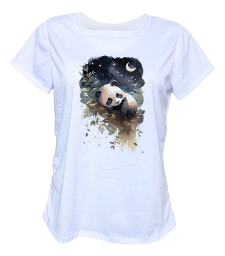 Blusa Playera Panda Noche Dormido Dutu Fanelia