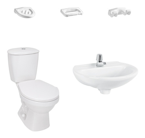 Combo Baño Blanco